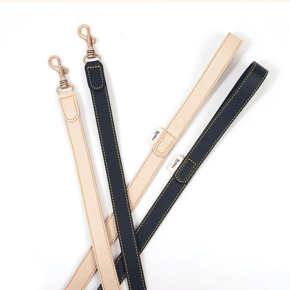 Buddys Dogwear Leather Collar & Leash Set - Picture 4 of 8